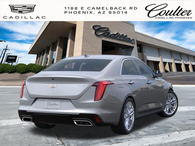 new 2025 Cadillac CT4 car, priced at $42,115