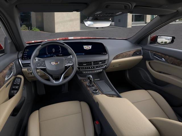 new 2025 Cadillac CT5 car, priced at $58,560