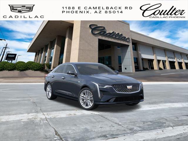 new 2025 Cadillac CT4 car, priced at $42,414