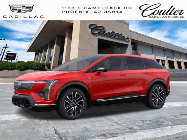 new 2025 Cadillac OPTIQ car, priced at $55,615