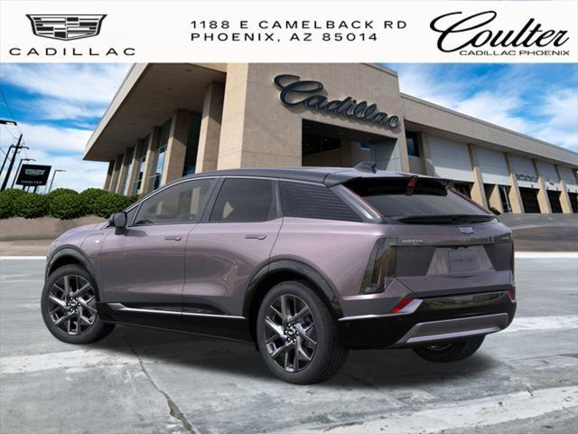 new 2025 Cadillac OPTIQ car, priced at $55,615