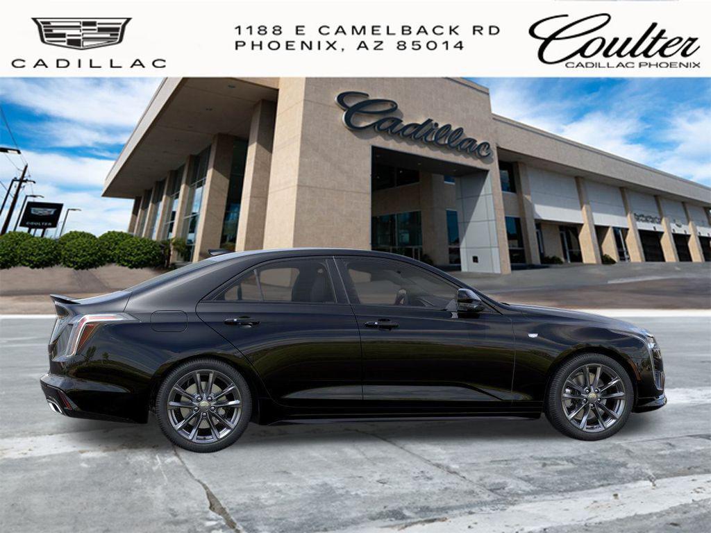 new 2025 Cadillac CT4 car, priced at $39,665