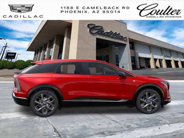 new 2025 Cadillac OPTIQ car, priced at $55,615
