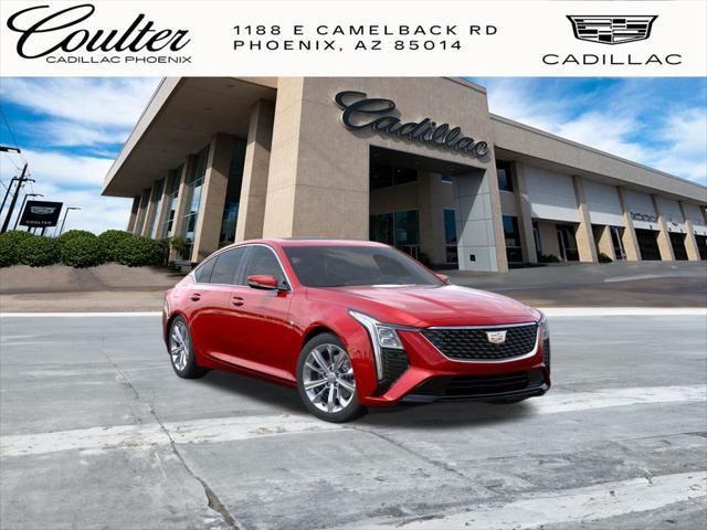 new 2025 Cadillac CT5 car, priced at $49,215