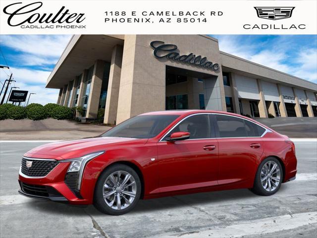 new 2025 Cadillac CT5 car, priced at $49,215