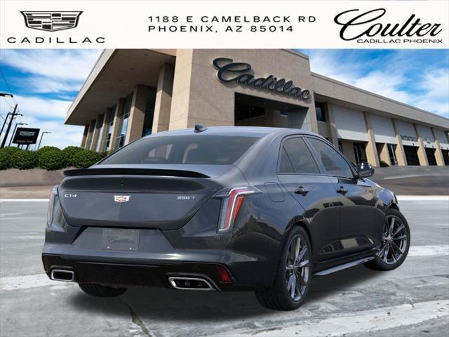 new 2025 Cadillac CT4 car, priced at $43,165