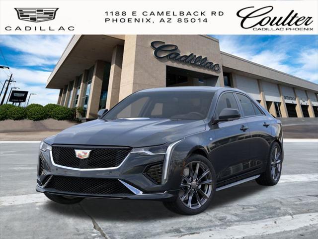 new 2025 Cadillac CT4 car, priced at $43,165