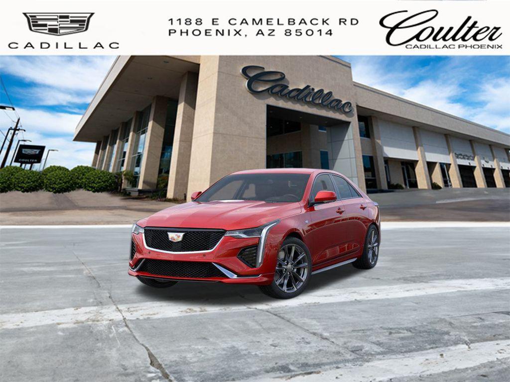 new 2025 Cadillac CT4 car, priced at $41,415