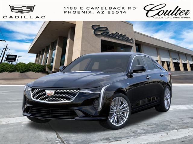 new 2025 Cadillac CT4 car, priced at $41,490