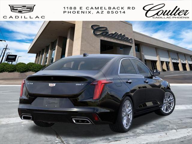 new 2025 Cadillac CT4 car, priced at $41,490