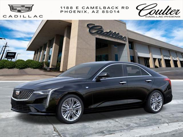 new 2025 Cadillac CT4 car, priced at $41,490