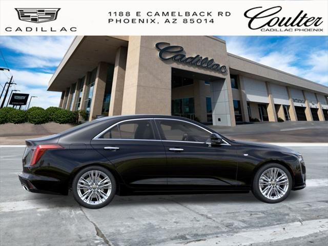 new 2025 Cadillac CT4 car, priced at $41,490