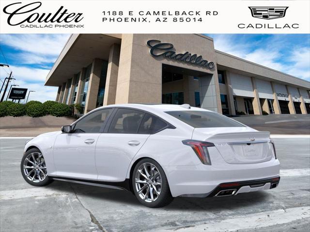 new 2025 Cadillac CT5 car, priced at $52,390