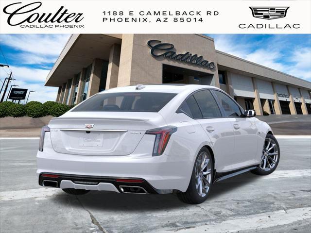 new 2025 Cadillac CT5 car, priced at $52,390