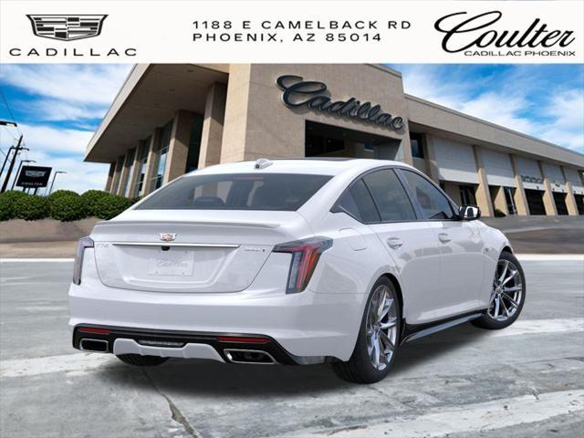 new 2025 Cadillac CT5 car, priced at $50,440