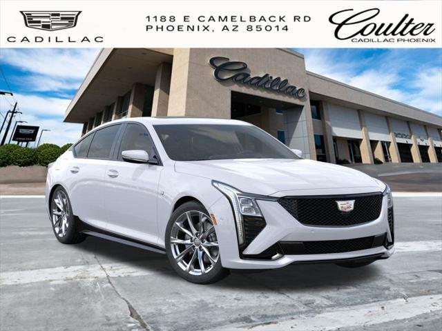 new 2025 Cadillac CT5 car, priced at $50,440