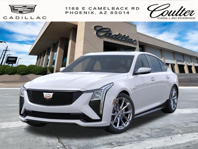 new 2025 Cadillac CT5 car, priced at $50,440