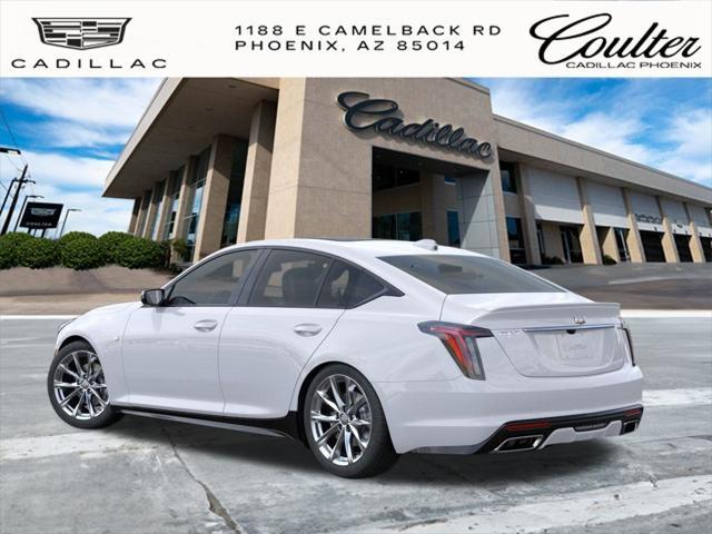 new 2025 Cadillac CT5 car, priced at $50,440