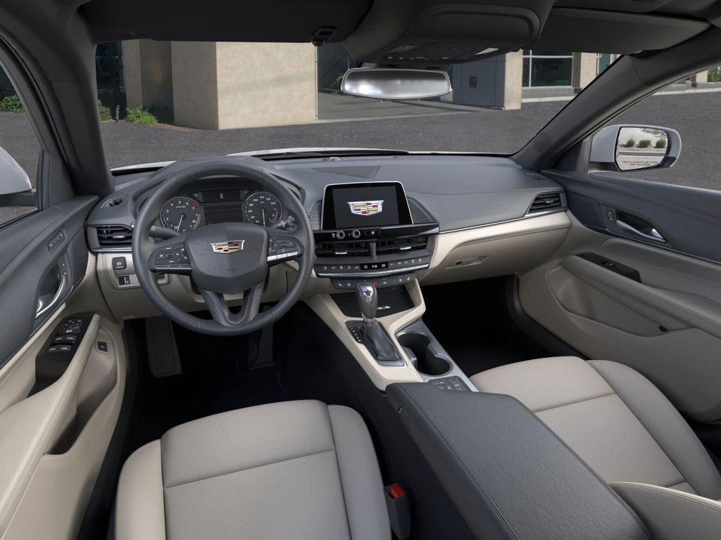 new 2025 Cadillac CT4 car, priced at $34,990