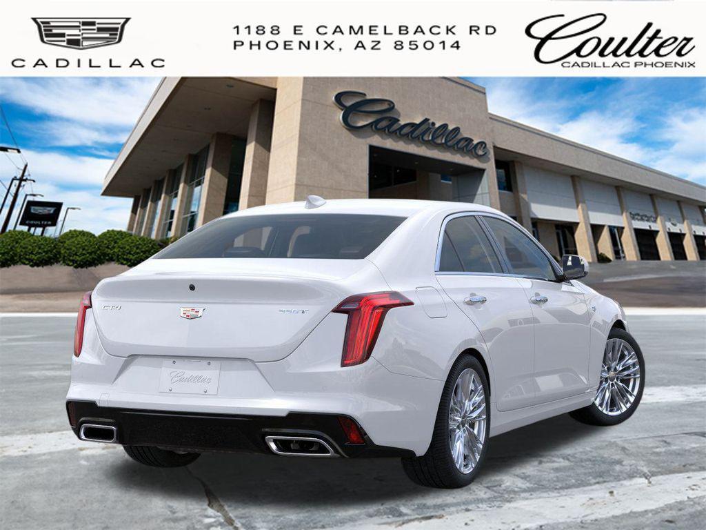 new 2025 Cadillac CT4 car, priced at $34,990