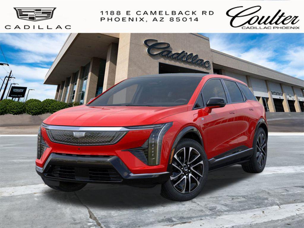 new 2025 Cadillac OPTIQ car, priced at $55,615