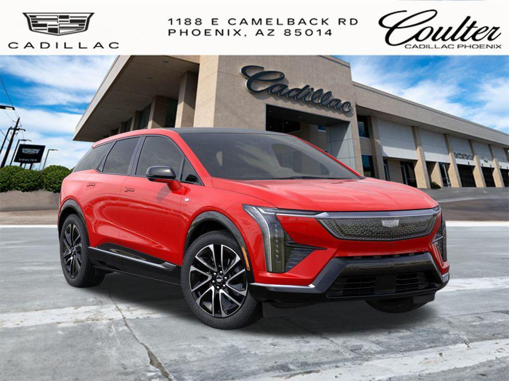 new 2025 Cadillac OPTIQ car, priced at $55,615