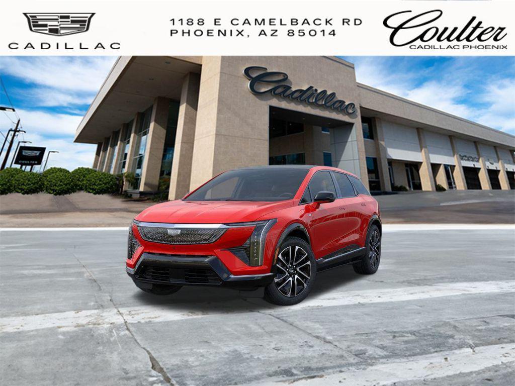 new 2025 Cadillac OPTIQ car, priced at $55,615