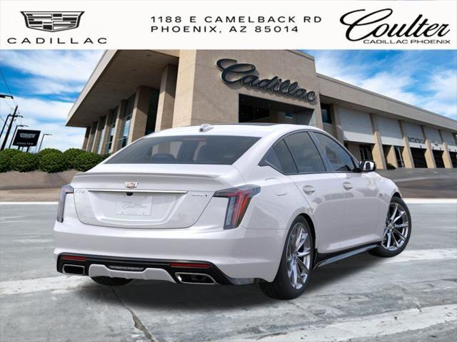 new 2025 Cadillac CT5 car, priced at $58,710