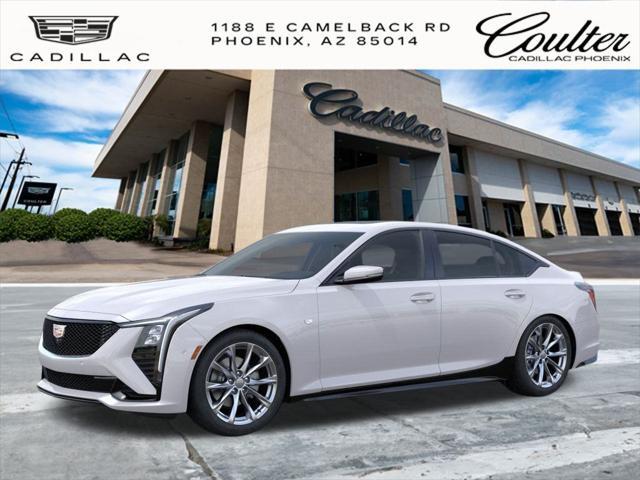 new 2025 Cadillac CT5 car, priced at $58,710