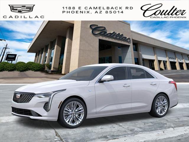 new 2025 Cadillac CT4 car, priced at $42,715