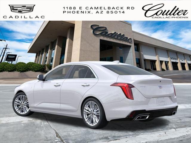 new 2025 Cadillac CT4 car, priced at $42,715