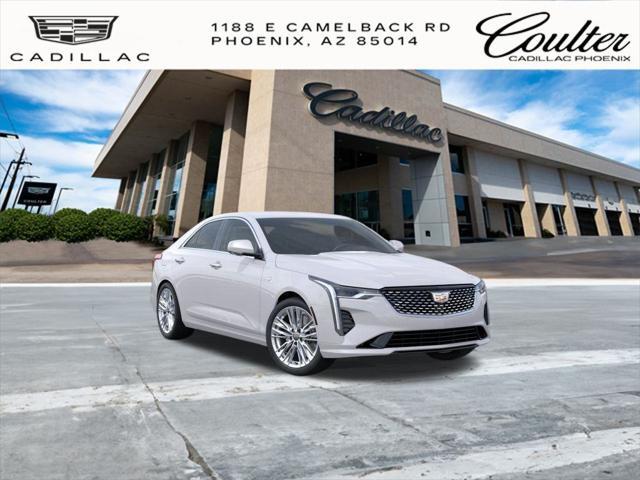 new 2025 Cadillac CT4 car, priced at $42,715