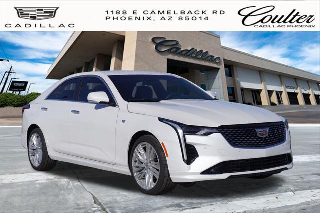 new 2025 Cadillac CT4 car, priced at $42,715