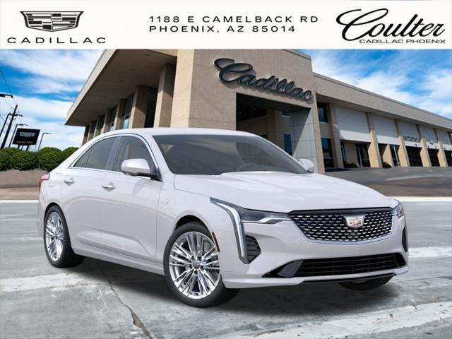 new 2025 Cadillac CT4 car, priced at $42,715