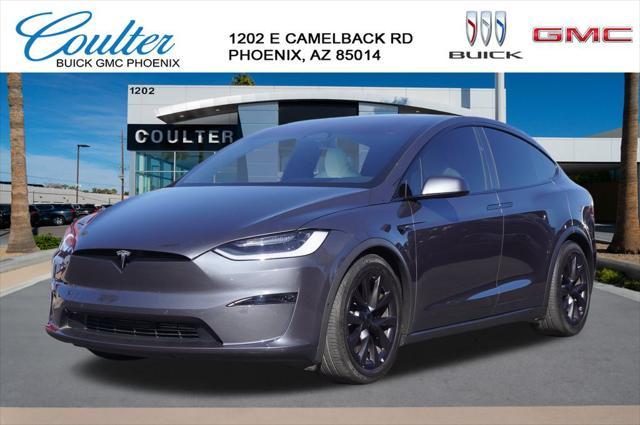 used 2021 Tesla Model X car, priced at $48,483