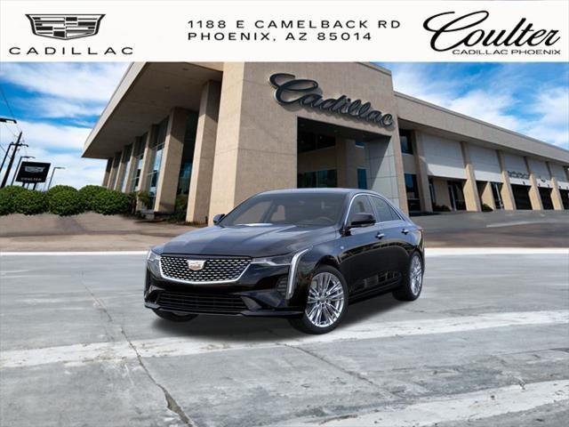 new 2025 Cadillac CT4 car, priced at $41,490