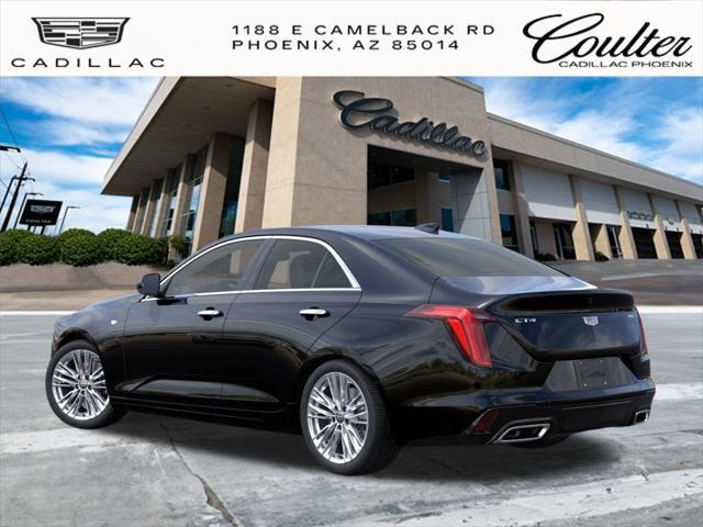 new 2025 Cadillac CT4 car, priced at $41,490