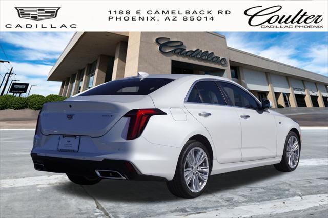 new 2025 Cadillac CT4 car, priced at $42,215