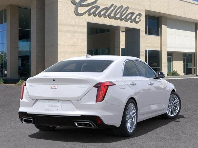 new 2025 Cadillac CT4 car, priced at $42,715