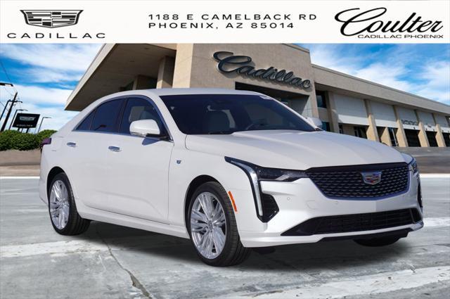 new 2025 Cadillac CT4 car, priced at $42,715