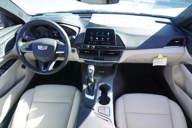 new 2025 Cadillac CT4 car, priced at $42,215