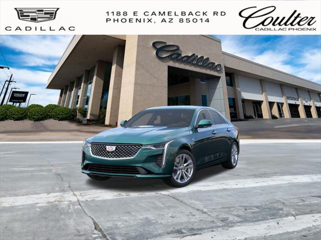 new 2025 Cadillac CT4 car, priced at $35,615