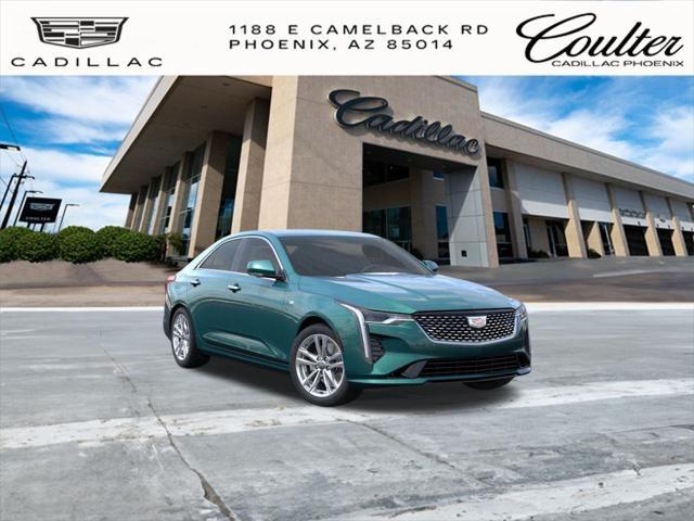 new 2025 Cadillac CT4 car, priced at $35,615