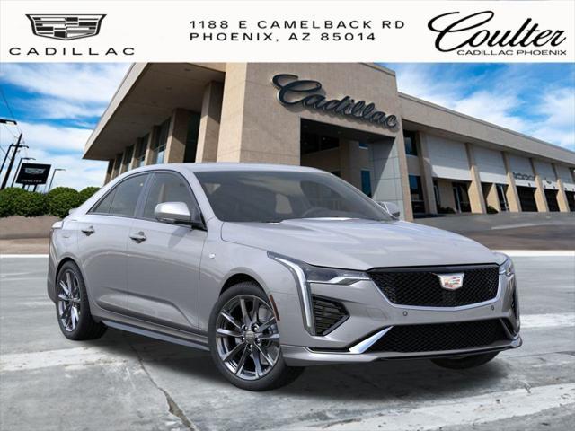 new 2025 Cadillac CT4 car, priced at $45,365