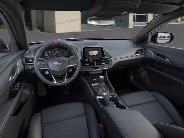 new 2025 Cadillac CT4-V car, priced at $63,910
