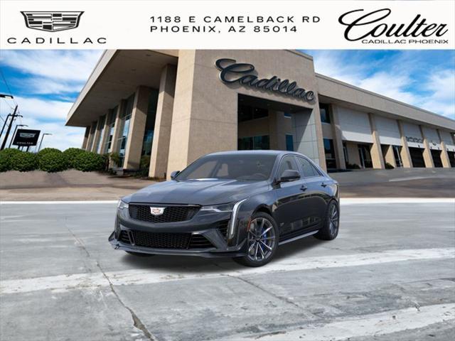 new 2025 Cadillac CT4-V car, priced at $63,910