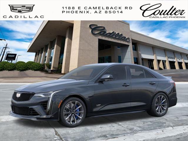 new 2025 Cadillac CT4-V car, priced at $63,910