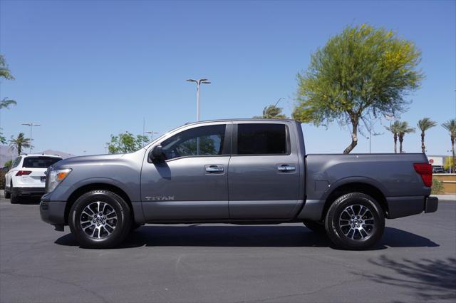 used 2021 Nissan Titan car, priced at $28,890