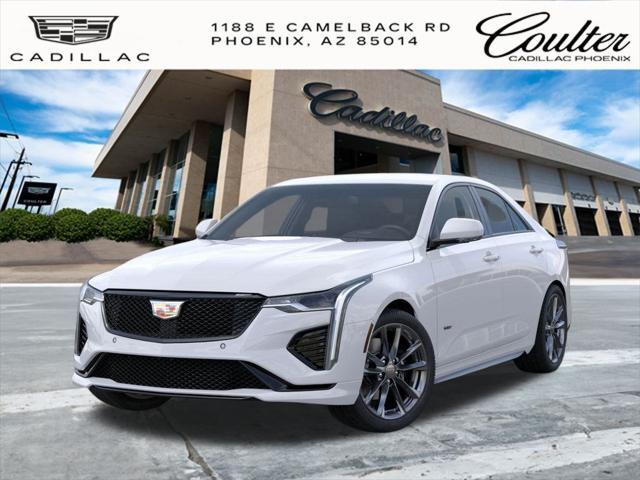 new 2025 Cadillac CT4-V car, priced at $51,590