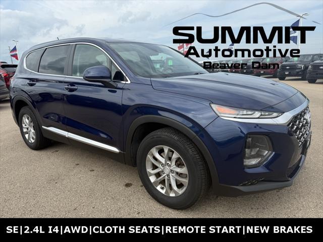 used 2020 Hyundai Santa Fe car, priced at $20,999